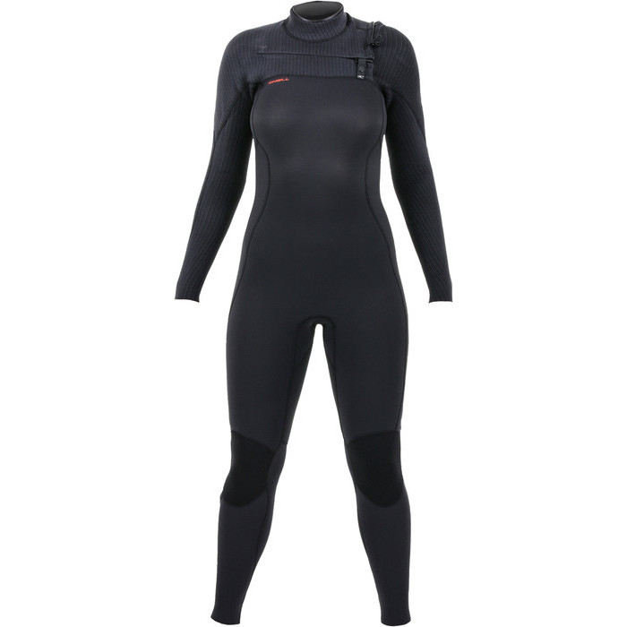 2026 O'Neill Womens Hyperfreak 4/3mm Chest Zip Wetsuit 5349